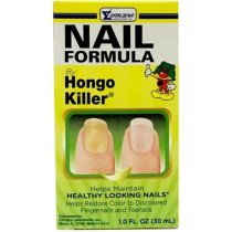 Hongo Efficient Nail Formula Treatment Of Discolored Finger And Toe Nails, 30Ml