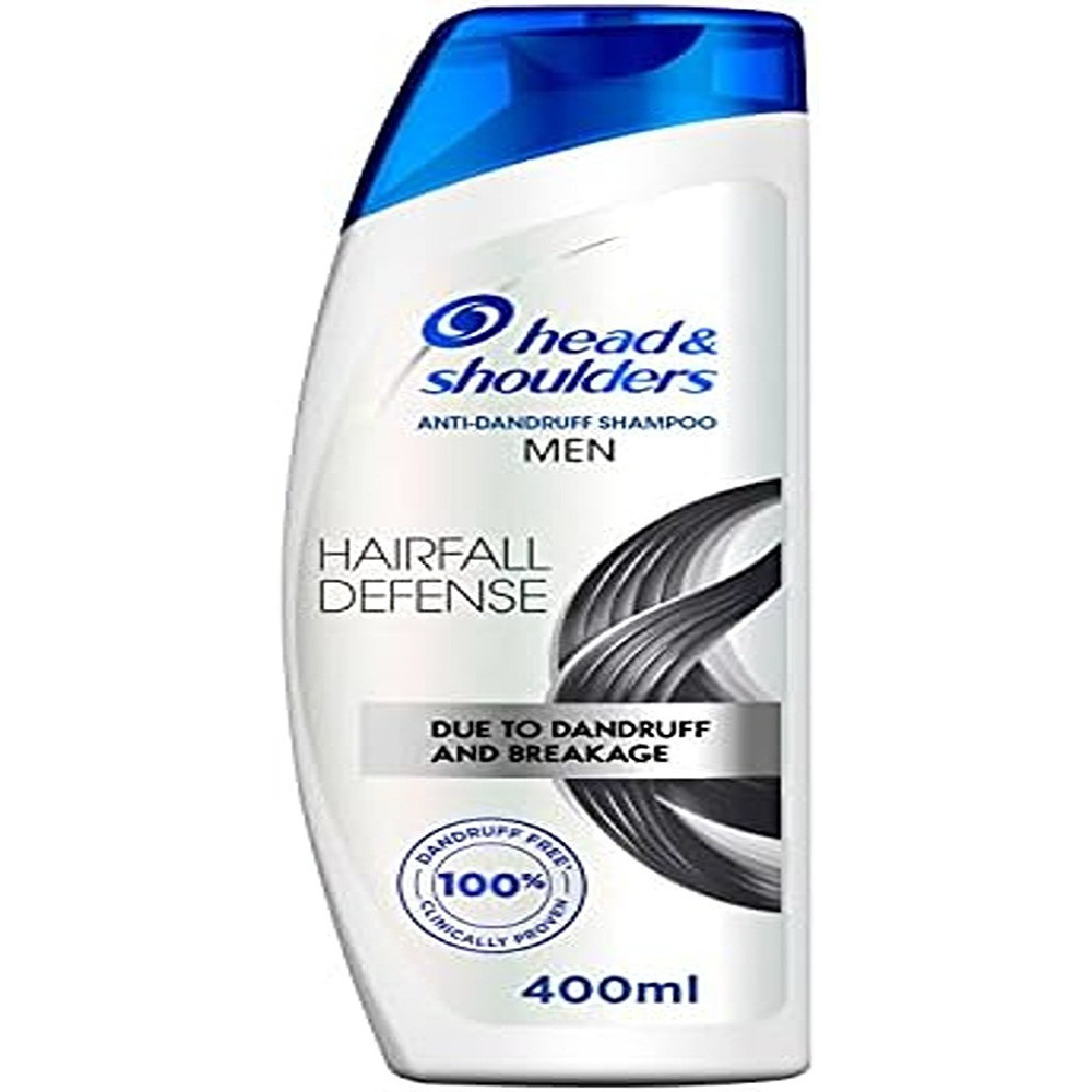 Head And Shoulders Men Hairfall Defense Anti-Dandruff Shampoo 400 ml