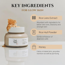 Beauty Of Joseon Ground Rice And Honey Glow Mask, Pore Sebum Care For Dry Sensitive Skin, 150Ml