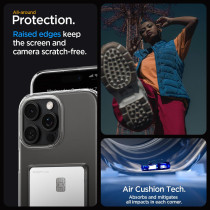 Spigen Crystal Slot Designed For iPhone 16 Pro Max Case Cover, Crystal Clear