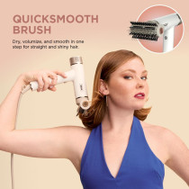 Shark Hd332 Speedstyle Rapidgloss Finisher And High-Velocity Dryer With Iq Speed Styling And Drying Suite, Lightweight, Ionic, No Heat Damage, Best For Curly And Coily Hair, Silk