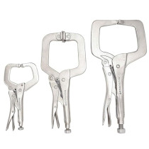 Abbas Ali Locking C-Clamp Plier With Regular Tip 11 Inch, 280mm