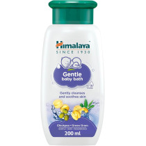 Himalaya Gentle Baby Bath With Chickpea And Green Gram, Free From Parabens, 200 ml