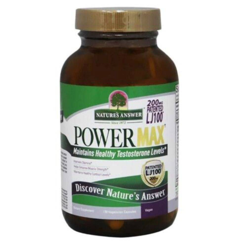 Natures Answer Power Max Vegetarian Capsules 120S