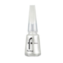 Flormar Pearly Nail Enamel Nail Polish, PL201 Luxury White, New