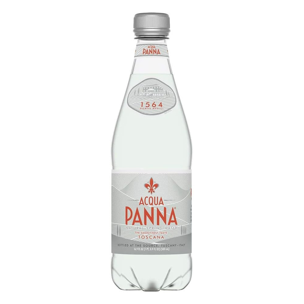 Acqua Panna Natural Still Water Glass, 24 X 500 Ml