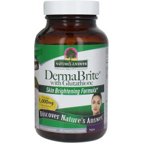 Natures Answer Derma Brite With Glutathione Vegetarian Capsules 60S