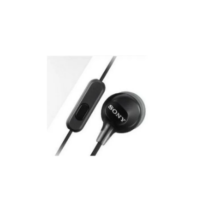 Sony MDR-EX15AP In-ear Wired Headphones with Mic And Line Control, Black