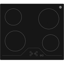 Hoover 60cm Built-In Ceramic Hob with 4 Cooking Zones and Slider Touch Control, Easy Cleaning, Ideal for Large Pots & Pans, Child Lock,Made in Turkey, 1 Year Warranty - HEH-V64C-GBI