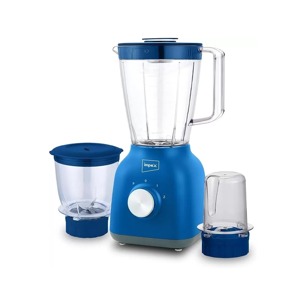 Impex Bl 3503 350W 1.6 Litre Blender Mixer Grinder With Mincer Mills Pulse Rotation 2 Speed Control And Overheat Protection, 1600Ml