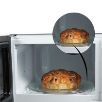 Impex 20L Digital Microwave Oven With 99-Minute Timer, 8 Preset Menus, Child Safety Lock, Defrost Function, 700W Power, 255Mm Glass Turntable, Push Button Door, And Cooking Indicator, Mo 8101Db