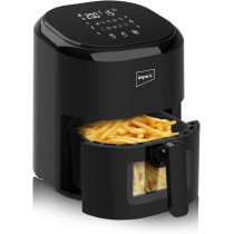 Impex Af 4307 Air Fryer With Adjustable Temperature Control, Overheating Protection 4.5 L 1200W, Black