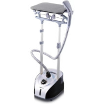 Impex Garment Steamer Gsm 6016-1950W Powerful Steam Iron With 2L Tank, 38 Sec Preheat, 60 Min Runtime And Hand Brush, Vertical Steamer For Clothes, Curtains And Fabrics