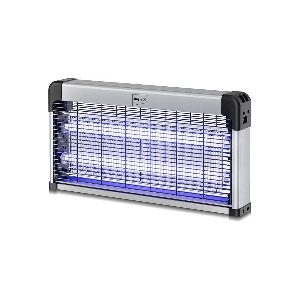 Impex Insect Killer Electric With 2 X 15W Uv Tubes,38W Power, Automatic Pest Control, Pollution-Free, Non-Toxic Fume-Free Design, Advanced Technology, Easy To Install And Clean, Ik 4606