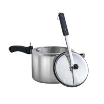 Impex Aluminium Pressure Cooker Combo With Inner Lid Gas Stove Compatible Pressure Cooker For Healthy Cooking, 2 Litres, 3 Litres And 5 Litres, Mil235