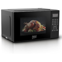 Impex 25L Digital Grill Microwave Oven With850W Power, 9 Preset Menus, 1000W Grill Output, Child Safety Lock,10 Power Levels, Defrost Settings, 285Mm Glass Turntable, Timer, Push Button Door Mo 8125Dgb