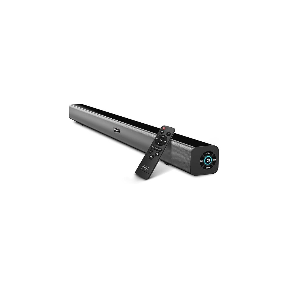 Impex 2.0 Channel Soundbar 30W,With Remote, Led Display, Clear Voice Soundbar Smart Bluetooth Speaker For TV, Bluetooth, Usb, Hdmi, Aux, Optical, Sb 1401