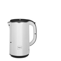 Impex Electric Kettle 2 Liters, 1500W, White, Steamer 2002, Multicolor