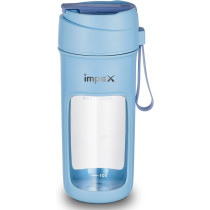 Impex 500 Ml Portable Blender, 50 W, Type C Rechargeable Personal Size Juicer Blender, Pc Unbreakable Jar, For Mixer For Fruits, Smoothies And Shakes And Crushing Ice, Pbl 02