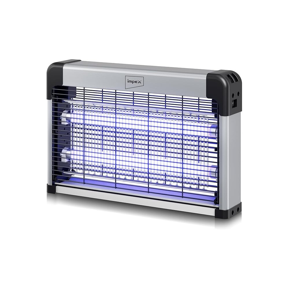 Impex Electric Insect Killer With 2 X 10W Ultra Violet Tubes, 30W Power, Automatic Pest Control, Pollution-Free, Non-Toxic, Low Power Consumption, Easy Tube Replacement, Ik 4605