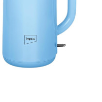 Impex Electric Kettle 2.0 Ltr Double Layer, 304 Stainless Steel, Seamless Inside Body, 360 Degree Cordless Base, 1500W, Boil-Dry Safety Cut-Off, Automatic Shut-Off, Fada Double Controller