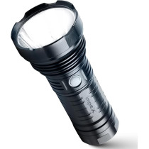 Impex Rechargeable Led Flashlight, 20W High Bright Led, 1500 Lumens, 6600Mah Lithium Battery, Type-C Usb Charging With 3-Pin Adapter, Long Battery Life, Portable And Durable Torch, Ultra X20