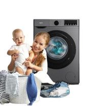 Impex 7.5 Kg Front Load Washing Machine, Wm0750Fs, Bldc Inverter Motor, 1200 Rpm, 11 Wash Programs, Led Display, Child Lock, Temp And Speed Control, Grey, Ipx4, Low Noise