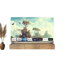 Impex 55 Inch Qled Google TV Evoq, 55S4Qlc2R120, 4K Ultra Hd Television, Dolby Vision And Atmos, 120Hz Dlg, Voice Remote, Earc, Allm, Bluetooth/Wifi, Wall Mount Included