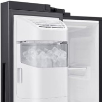 Samsung 640 Liters Side By Side Refrigerator, GreyBlack Rs64R5331B4