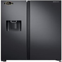 Samsung 640 Liters Side By Side Refrigerator, GreyBlack Rs64R5331B4