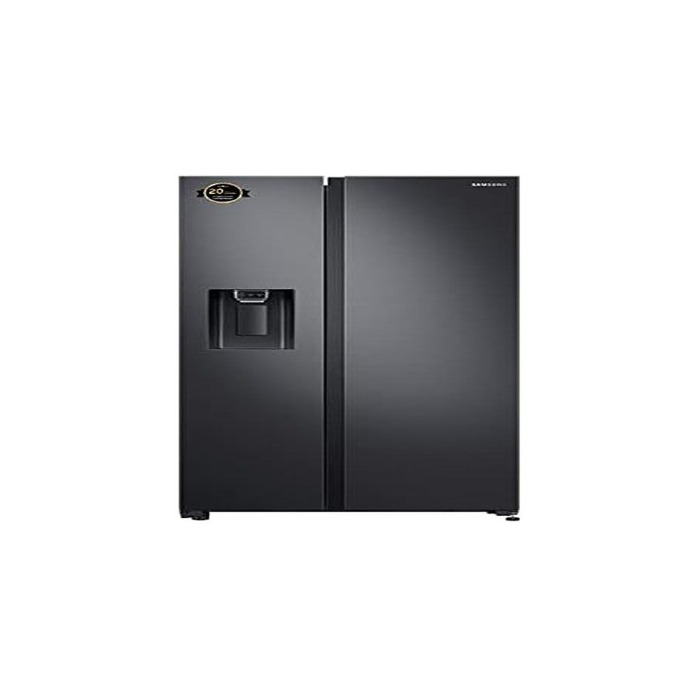 Samsung 640 Liters Side By Side Refrigerator, GreyBlack Rs64R5331B4