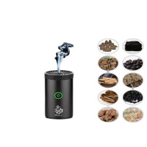 New Style USB TypeC Power Rechargeable Incense Burner Black 14 x 6 x 6cm