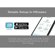 D-Link DL-DWR M960 AC1200 4G LTE 150 Mbps Router Black
