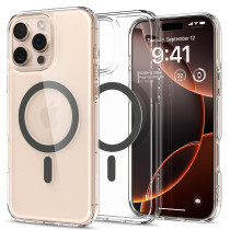 Spigen Ultra Hybrid Magfit Designed For Iphone 16 Pro Max Case Cover Magsafe Compatible, Graphite