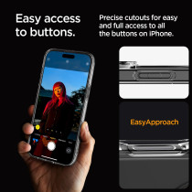 Spigen Ultra Hybrid Magfit Designed For Iphone 16 Pro Max Case Cover Magsafe Compatible, Graphite