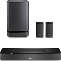 Bose Smart Dolby Atmos Soundbar, Bluetooth Soundbar Speaker With Voice Control, Works With Google Assistant Capabilities, Black