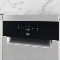 Whirlpool Dishwasher Inox Colour, Full Size, WFE2B19XUKN, Silver