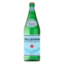 San Pellegrino Natural Sparkling Water Glass, 12 X 1 Liters