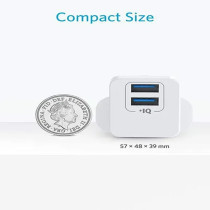 Anker PowerPort Mini Dual Port Wall Charger White