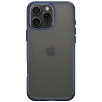 Spigen Ultra Hybrid Designed For Iphone 16 Pro Case Cover, Navy Blue