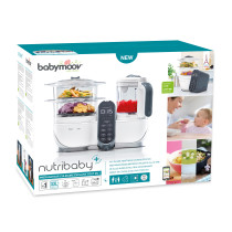 Babymoov Nutribaby Food Processor & Blender Mixer Loft White