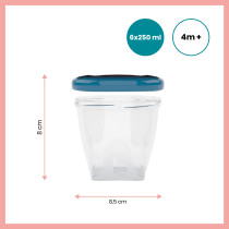Babymoov Babybols 250 Ml X6