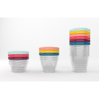 Babymoov Babybols Multi Set 3X120Ml 3X180Ml 6X250Ml 3Spoons