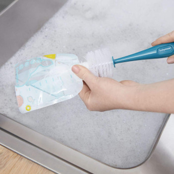 Babymoov 2 In 1 Bottle Brush Blue