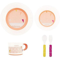Babymoov Antislip Feeding Set Peach