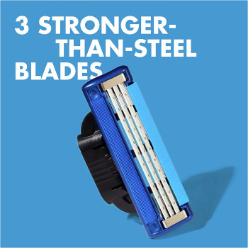 MACH3 Turbo 4Blades Razor Grey Silver Blue