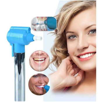 Luma Smile Electric Micro Dental Luma Smile Teeth Whitening Polish Machine Blue Silver