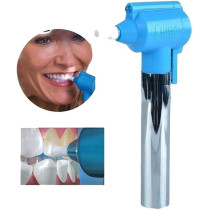 Luma Smile Electric Micro Dental Luma Smile Teeth Whitening Polish Machine Blue Silver