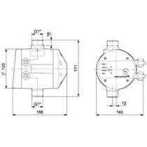 Grundfos PM 1 Electronic Pressure Control Kit for Pumps