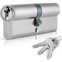 Abbasali Wood Door Cylinder 70Mm With 3 Key 2Pcs Pack